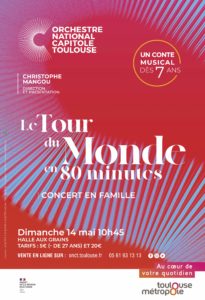 Orchestre national du Capitole - Christophe Mangou : Le tour du Monde en 80 minutes