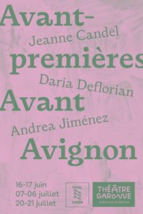 THEATRE GARONNE - Avant Avignon